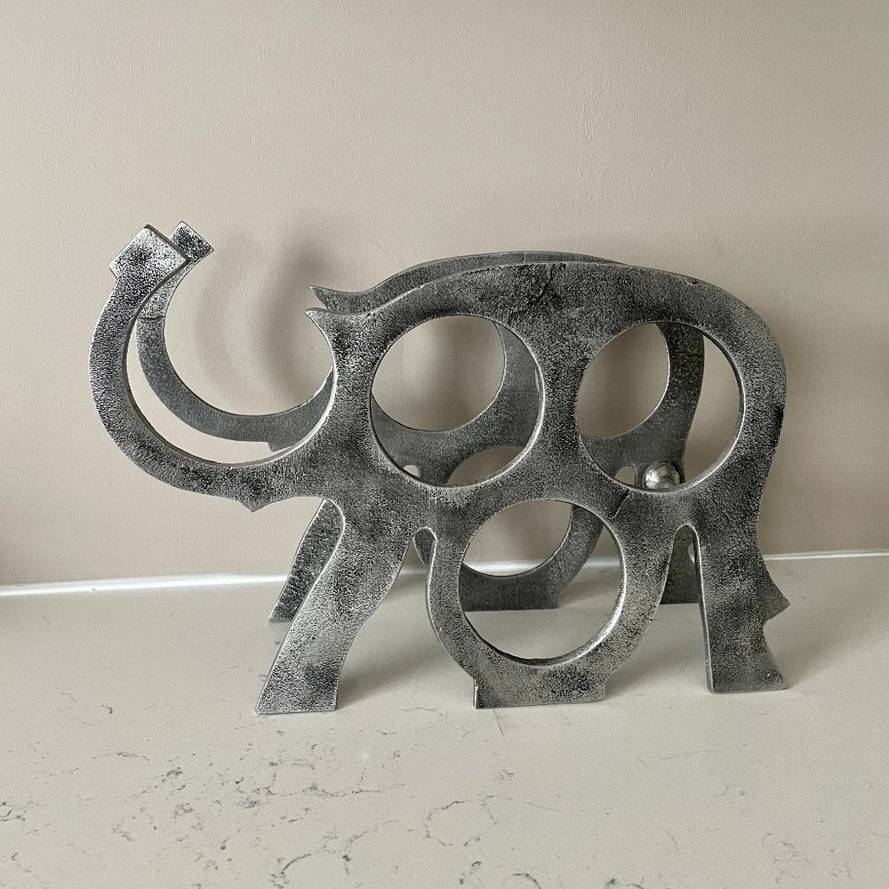Elephant Wine Rack